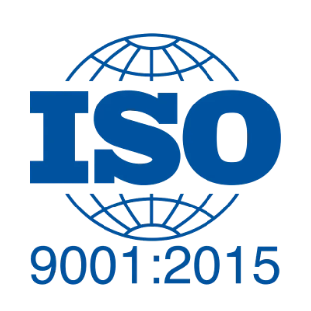 ISO 9001:2015 certification logo