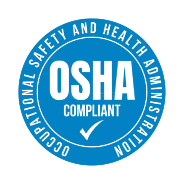 OSHA compliant badge